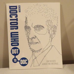 +Doctor Who Dot-To-Doc by Price Stern Sloan (2016, Trade Paperback) Gift Book